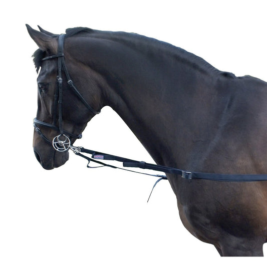 Whitaker Elasticated Side Reins - Navy -