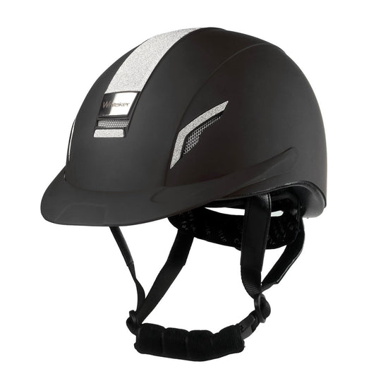 Whitaker Vx2 Sparkly Riding Helmet - Black - Small(50-54Cm)